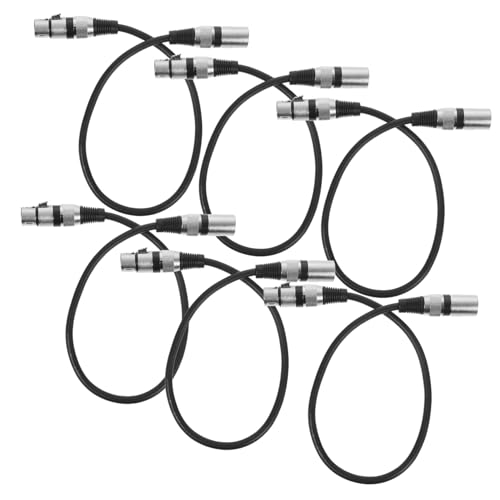 ULDIGI 6st Kanon-linie Xlr-zu-xlr-mikrofonkabel Mikrofonteil 3-poliges Xlr-kabel Lautsprecherkabel Lautsprechermikrofon Mikrofon Versorgung Mikrofonzubehör Sauerstofffreies Kupfer von ULDIGI