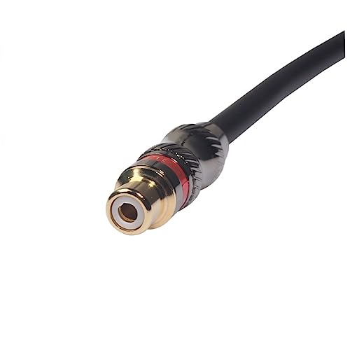 ULDIGI RCA Buchse Auf XLR Buchse Adapter Audio Verbindungskabel Für Lautsprecher Verstärker Und Mikrofone Schwarz Ideal Für Professionelle Audioanwendungen Und von ULDIGI