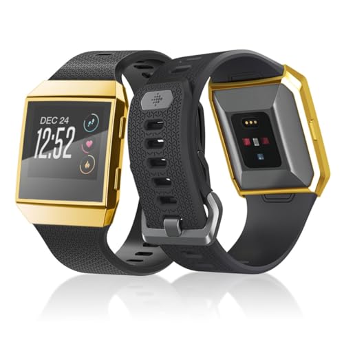 ULDIGI Schutzrahmen ansehen TPU-Uhrengehäuse für weiche Uhr Uhrenschutzhülle Smartwatch-Gehäuse Prof-Cover ansehen Schauen Sie klug Smartwatch-Abdeckung Uhrendeckel TPU-Uhrenschutz Golden von ULDIGI