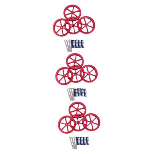 ULTECHNOVO 3 Sätze Feder Kompressionsform sterben Feder 3 Zubehör für 3D-Drucker 3 3d stabmixwe kalanchoe schrauben Hand Nivelliermutter Nivellierungsmutter für beheiztes Bett Blue von ULTECHNOVO