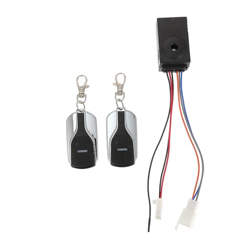 ULTECHNOVO 60V Elektroroller Diebstahl Alarmanlage Mit Fernbedienung Wasserdichtes Sicherheitssystem Für Scooter Lauter Hornalarm Einfach Zu Bedienen Für Motorräder ULTECHNOVO 60V Elektroroller Diebstahl Alarmanlage Mit Fernbedienung Wasserdichtes Sicherheitssystem Für Scooter Lauter Hornalarm Einfach Zu Bedienen Für Motorräder von ULTECHNOVO