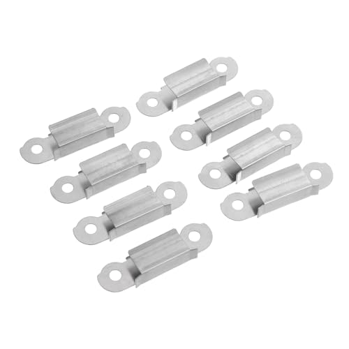 ULTECHNOVO 8st Sicherungsclip Hot-bett-clip Hotbed Fixklemme 3d-druckerteile Bettklammern 3d Drucker Befestigungsverschluss Für 3d-drucker 3d Drucker Zubehör 5 Pro Silver Rostfreier Stahl von ULTECHNOVO