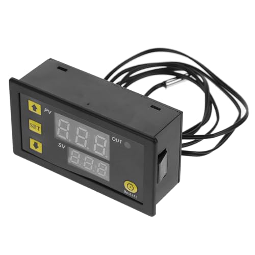 ULTECHNOVO Temperaturregler Auto-relais-timer-platine Digitale Zeitrelaisplatine Auto-timer-board Zeitrelaismodul Auto-timer-relaisplatine Auto 12v Timer-relaisplatine Plastik Black von ULTECHNOVO