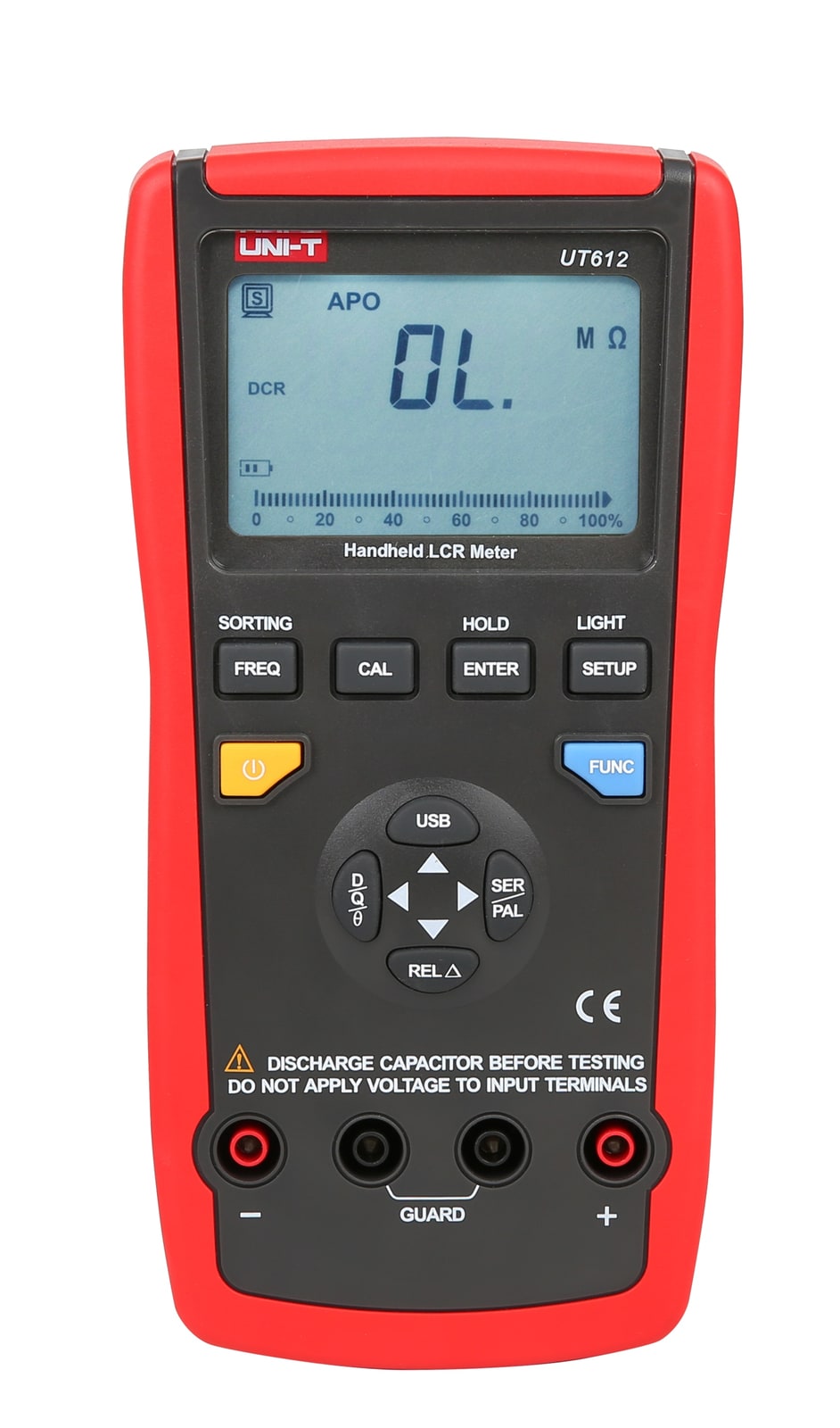 UNI-T Digitales LCR-Messgerät UT612, USB, 100 kHz von UNI-T