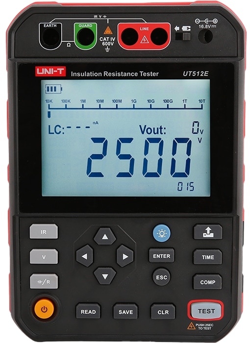 UNI-T Isolationswiderstandstester UT512E von UNI-T