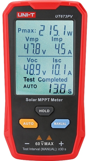 UNI-T Solar MPPT Messgerät UT673PV von UNI-T