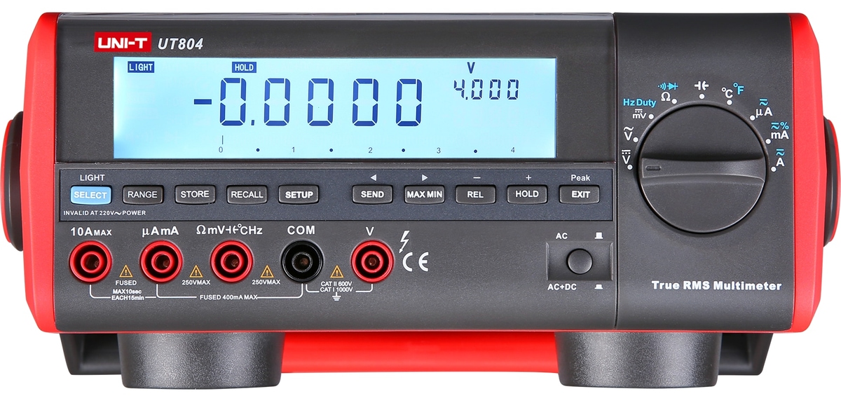 UNI-T Tischmultimeter UT804, True RMS von UNI-T