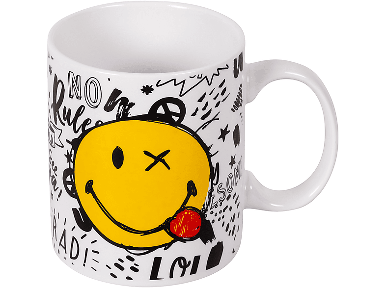 UNITED LABELS Smiley Word Tasse von UNITED LABELS