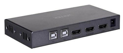 UNITEK KVM Switch 2IN 1OUT 4K HDMI 2.0 + USB von UNITEK