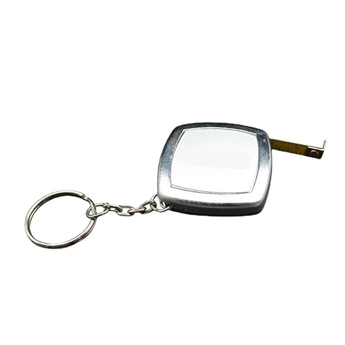 UNbit Maßbänder, 2 Meter kleines Maßband, Schlüsselanhänger, tragbar, kleines tragbares Maßband von UNbit