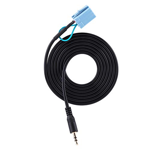 UPALDHOU 3,5 Mm Kabelauto -Adapterkabel Easy Installation für Intelligente 450 MP3 150 cm Schwarze Spieler für Intelligenz 450 (alle Modelle) Angepasst (alle Modelle) von UPALDHOU