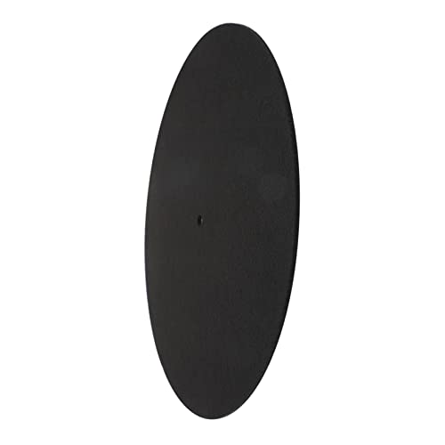 UPKOCH 12 filz aufzeichnungsblock Schallplattenunterlage aus Vinyl DJ-Plattenspieler vinyl zubehör Plattenteller Matte tischläufer filz deko Rekord-Schutzpolster Scheibenschutzmatte Black von UPKOCH