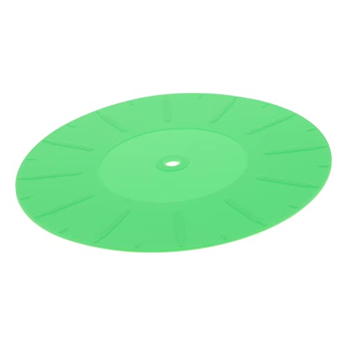 UPKOCH 2St Schallplattenmatte aus Vinyl DJ-Plattenspieler und Mixer-Paket Zubehör aus Kohlefaser Vinyl Schallplatten Matte Schallplatten Zubehör Schutzmatte aufzeichnen Vinyl-Spielermatte von UPKOCH