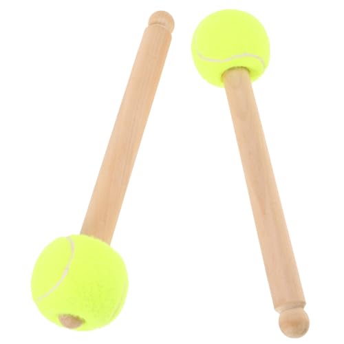 UPKOCH 2st Snaredrum-sticks Trommelstöcke Trommelstock Für Trommel Musik Drumsticks Performance-drumstick Performance Drumsticks Trommelzubehör Trommelschlägel Gefühlt Green von UPKOCH