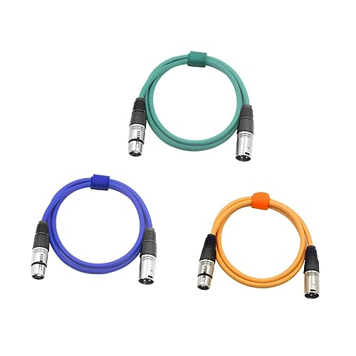 UPKOCH Kabel Für Pro-geräte Vergoldetes Kabel Mikrofonkabel Mikrofone Rhode-mikrofon Xlr-kabel Männlich Zu Weiblich Green von UPKOCH