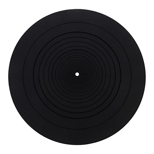 UPKOCH Silikon Vinyl Schallplattenmatte Antistatisches Schutzpolster Für Plattenspieler Ideal Zur Verbesserung Der Klangqualität Und Schutz Ihrer Schallplatten Beim Abspielen von UPKOCH