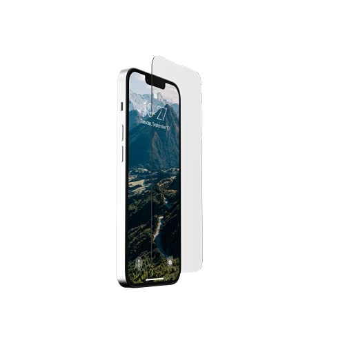 URBAN ARMOR GEAR Tempered Glass Displayschutzfolie kompatibel mit dem Apple iPhone 13/13 Pro (6,1" Zoll) [9H gehärtetes Glas, Anti-Fingerabdruck, 3D Touch kompatibel, 0,2mm dünn, Ultra klar] von URBAN ARMOR GEAR