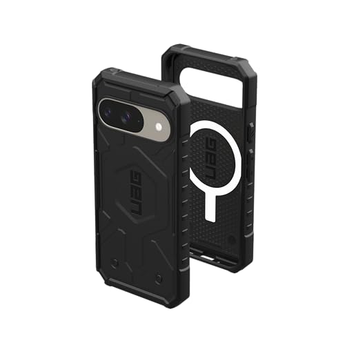 URBAN ARMOR GEAR UAG Made for Google Pixel 9 Case Pathfinder Schwarz, Kompatibel mit magnetischer Ladefunktion, Robuste, Kratzfeste, stoßfeste, militärisch fallgetestete MIL-STD-Schutzhülle von URBAN ARMOR GEAR