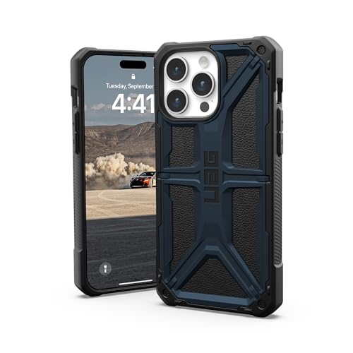 URBAN ARMOR GEAR UAG Schutzhülle für iPhone 15 Pro Max, 17 cm (6,7 Zoll), Monarch Mallard, robuste, militärische Qualität, sturzgeprüfte Schutzhülle von URBAN ARMOR GEAR