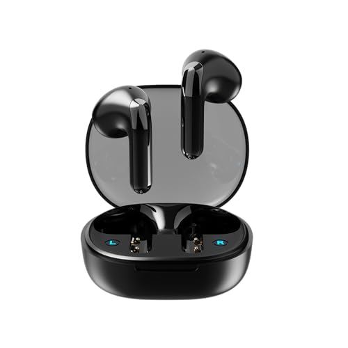 URIZONS Bluetooth In-Ear Headphones kabellose Kopfhörer – mit Mikrofon Bluetooth 5.3 Wireless Kopfhorer für Sportreisen, mit USB C Ladekabel und Power Display - Schwarz von URIZONS