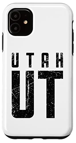 Hülle für iPhone 11 UT Utah Design - Amerikas 45. Staat von US Amerikanische Staaten Designs