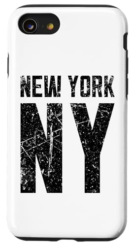 Hülle für iPhone SE (2020) / 7 / 8 NY New York Design - Amerikas 11. Staat von US Amerikanische Staaten Designs