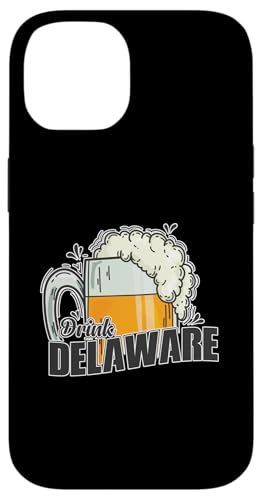 Hülle für iPhone 14 Delaware Drink Beer in den USA von US States United States USA Country America World