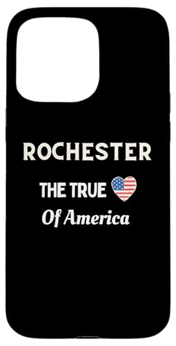 Hülle für iPhone 15 Pro Max Patriotische Liebe Rochester USA Das wahre Herz Amerikas von USA Patriotic City 4th of July