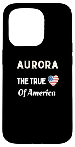 Hülle für iPhone 15 Pro Patriotische Liebe Aurora USA Das wahre Herz Amerikas von USA Patriotic City 4th of July