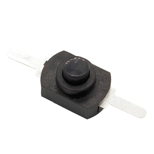 10 Stück DC 30V 1A Schwarz Ein Aus Mini Druckschalter for Taschenlampe von UTDJHWKD