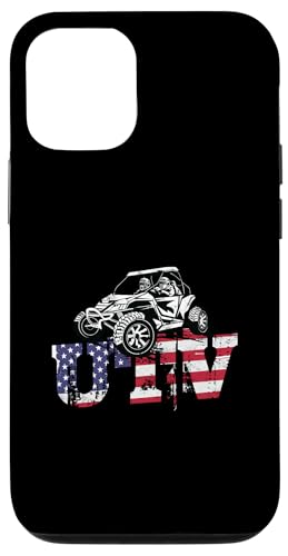 Hülle für iPhone 14 UTV Riding UTV Racing USA Flagge UTV von UTV Gifts for Men