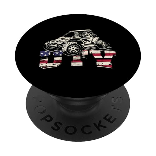 UTV Riding UTV Racing USA Flagge UTV PopSockets mit austauschbarem PopGrip von UTV Gifts for Men