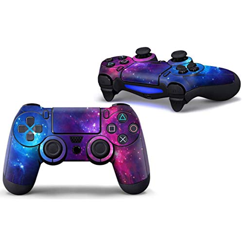 UUShop Handy Skin Aufkleber für Playstation4 PS4 Controller Lila Blau Galaxy von UUShop