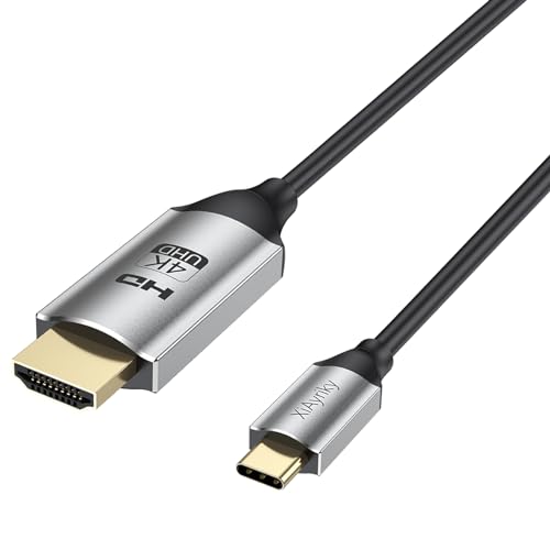 USB-C-auf-HDMI-Kabel, 1.8 m, Hochgeschwindigkeits-4K @ 60 Hz, USB Typ C auf HDMI 2.0 Kabel [Thunderbolt 3 kompatibel], Surface, Dell XPS von UV-CABLE