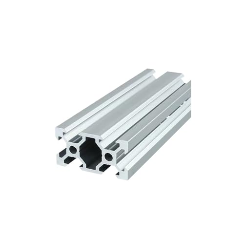 Aluminium gedrückt, 1 Stück Silber 2040 V-Slot Aluminiumprofil Eloxiertes extrudiertes Aluminium 3D-Drucker Führungsschiene(750mm) von UZAMIRLEX