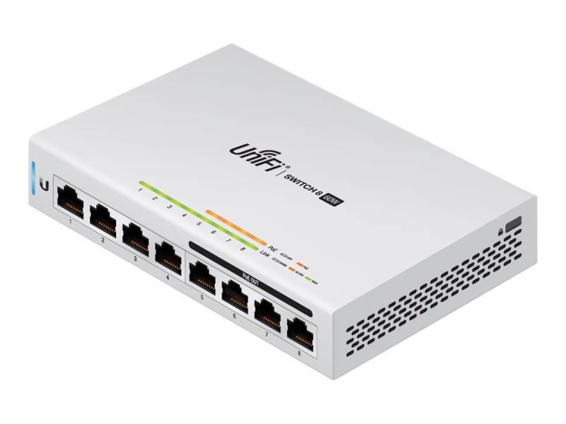 Ubiquiti Networks UniFi Switch US-8-60W - Switch - verwaltet - 4 x 10/100/1000 Netzwerk-Switch von Ubiquiti Networks