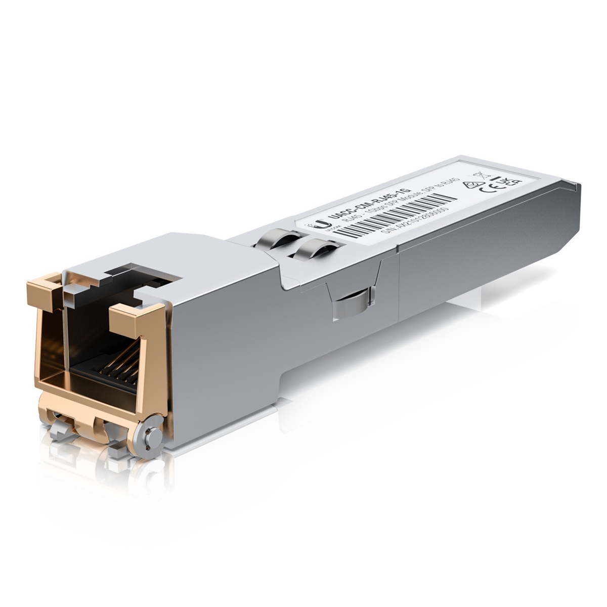Ubiquiti UACC-CM-RJ45-1G Transceiver-Modul SFP, 1000Base-T, 1 Gbit/s, RJ45, bis zu 100 m Ubiquiti UACC-CM-RJ45-1G Transceiver-Modul SFP, 1000Base-T, 1 Gbit/s, RJ45, bis zu 100 m von Ubiquiti