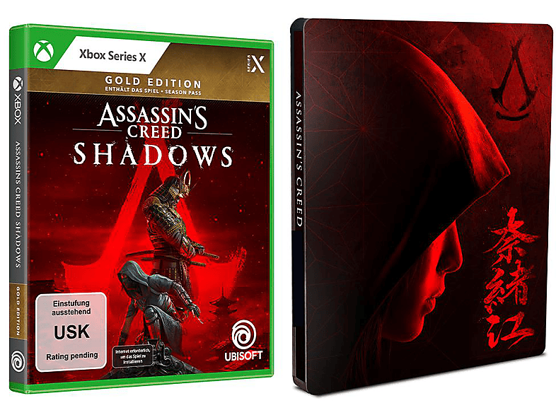 Assassin’s Creed Shadows - Gold Edition+ exklusives Steelbook [Xbox Series X] von Ubisoft