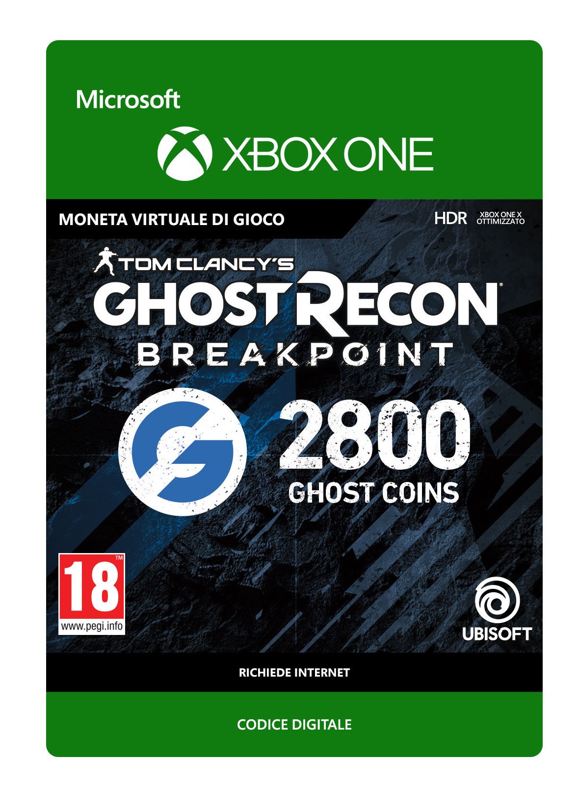 Ghost Recon Breakpoint : 2400 (+400 bonus) Ghost Coins von Ubisoft