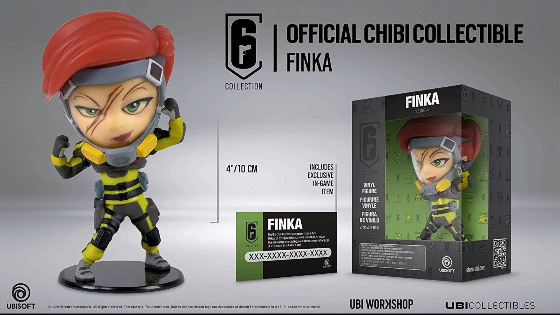 Six Collection 4 - Finka 10 cm Vinyl Figure von Ubisoft