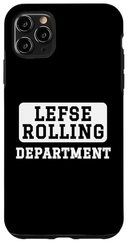 Hülle für iPhone 11 Pro Max Lefse Rolling Department Norwegisch Treat Humor Midwestern von Uff Da Apparel Co.