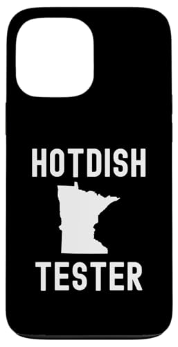 Hülle für iPhone 13 Pro Max Hotdish Tester Minnesota lustiger Essenshumor aus dem Mittleren Westen von Uff Da Apparel Co.