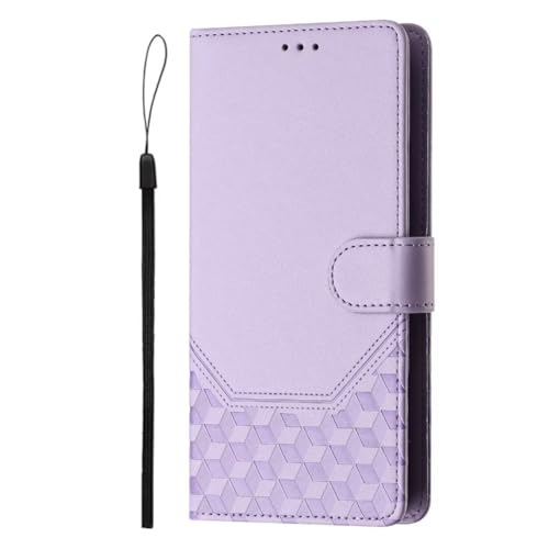 Hülle für OPPO Find X8, PU Leder Folio Flip Business Handy Schutzhülle OPPO Find X8 Klappbar Magnetisch Cover Case mit Brieftasche Handyhülle Klapphülle für OPPO Find X8 Lavendel von Ufgoszvp