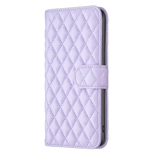 Lederhülle für Tecno Spark 20 Pro 5G Luxury Flip Hülle Wallet Case Handyhülle PU Leder Tasche Case Kartensteckplätzen Schutzhülle für Tecno Spark 20 Pro 5G Handy Hüllen Violett von Ufgoszvp