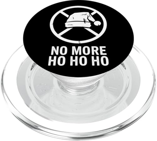 Lustiges Anti-Weihnachtsfest, kein Ho Ho Ho mehr PopSockets PopGrip für MagSafe von Ugly Christmas Grumpy Xmas Kids Men Women Tees