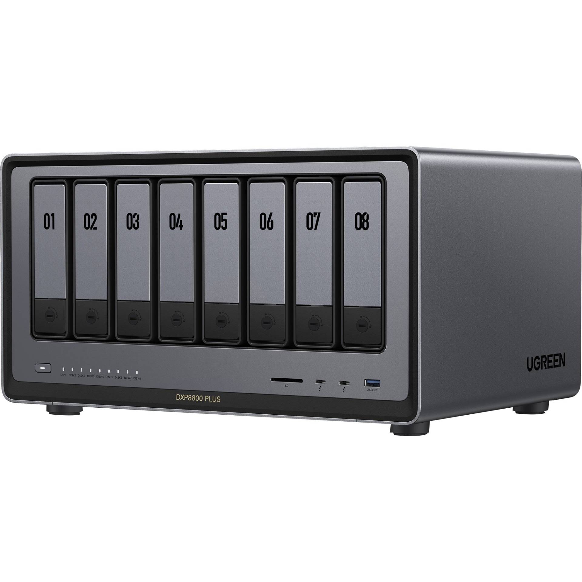 DXP8800 Plus, NAS von Ugreen