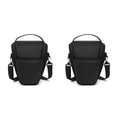 Uhidka 2X Kameratasche Dreieck Kameratasche Schultertasche Digitalkamera Tasche für DSLR SLR Kamera von Uhidka