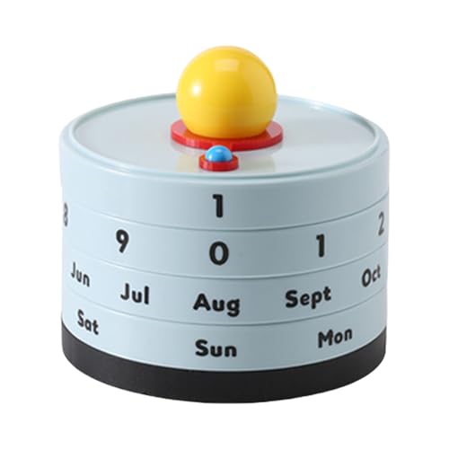 Einzigartiger Perpetuales Kalender Mit Rotierender Funktion Für Home Und Office Decoration Room Einstellung Ornamentation Einzigartiger Perpetuales Kalender Mit Rotierender Funktion Für Home Und Office Decoration Room Einstellung Ornamentation von Uitndvyte