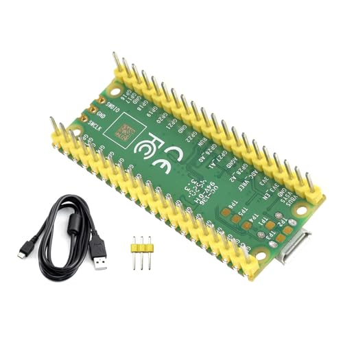 Ukbzxcmws Für RPi Mikrocontroller Board Mit Vorgelötetem Header Basierend Auf Dem Offiziellen RP2040-Prozessor Mikrocontroller Board Bastler von Ukbzxcmws