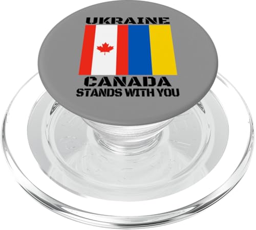 UKRAINE Canada steht bei Ihnen kanadische Unterstützung PopSockets PopGrip für MagSafe von Ukraine Support